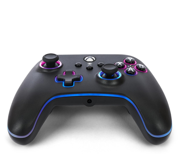 PowerA PC/XS Pad Advantage Lumectra czarny i taśma LED RGB - 1195492 - zdjęcie 7